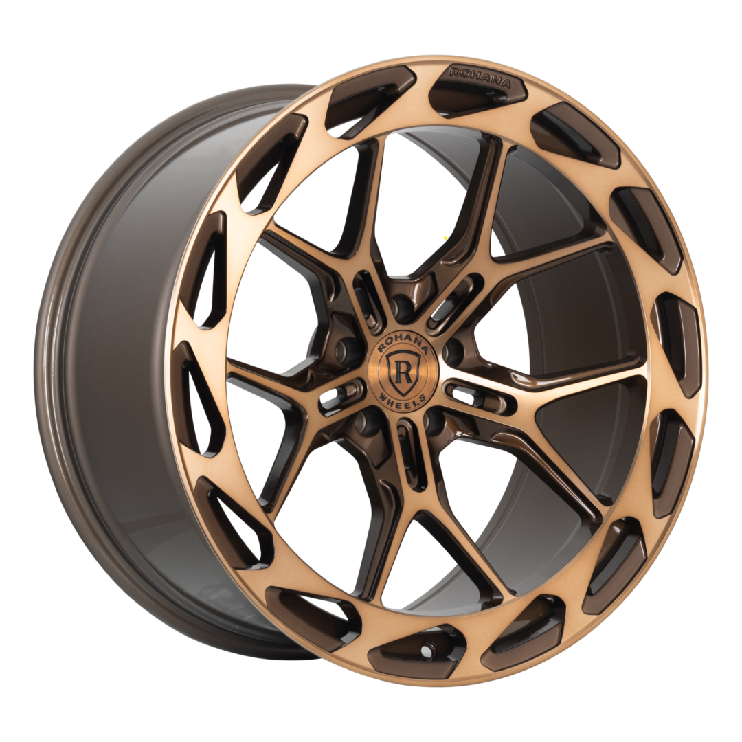 Rohana RFX19 20x10.5 38 5x114 Machine Bronze | MartiniWorks