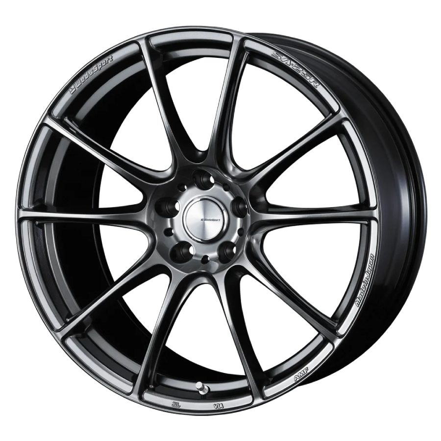 WedsSport SA-25R 19x8.5 45 5x112 Platinum Silver Black | WEDS