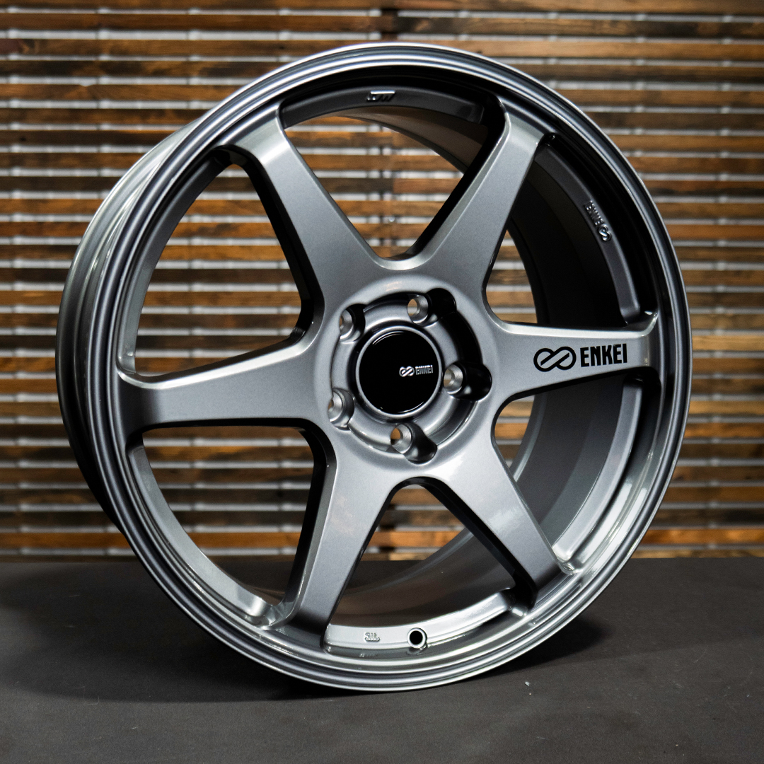 海外輸入ホイール 18x8.5 Enkei TSP6 5x114.3 50 Gunmetal Paint 