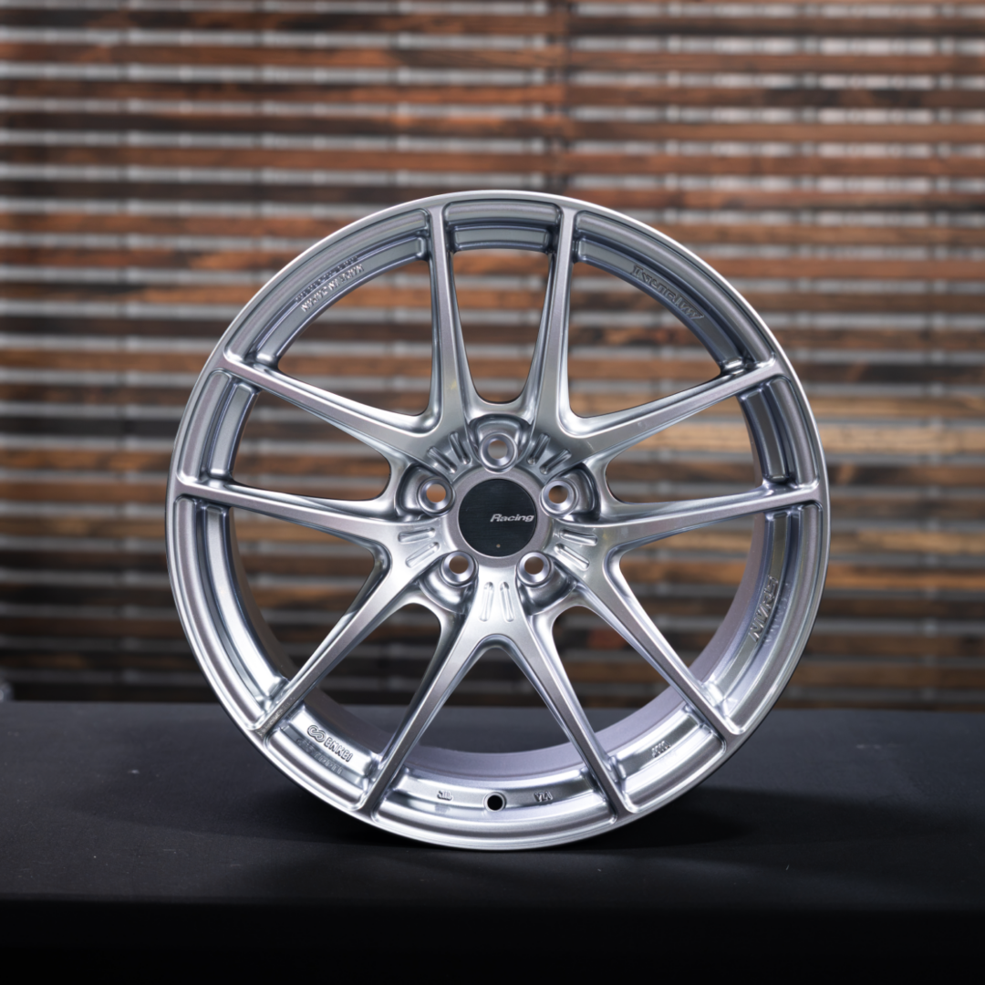 Enkei NVR5 18x9.5 45 5x114.3 Dark Hyper Silver Wheel | E007 562